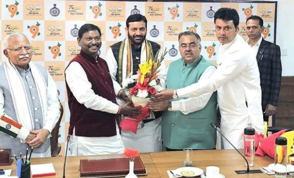 Haryana: Haryana CM resigns.. Nayab Singh Sai as new CM..!